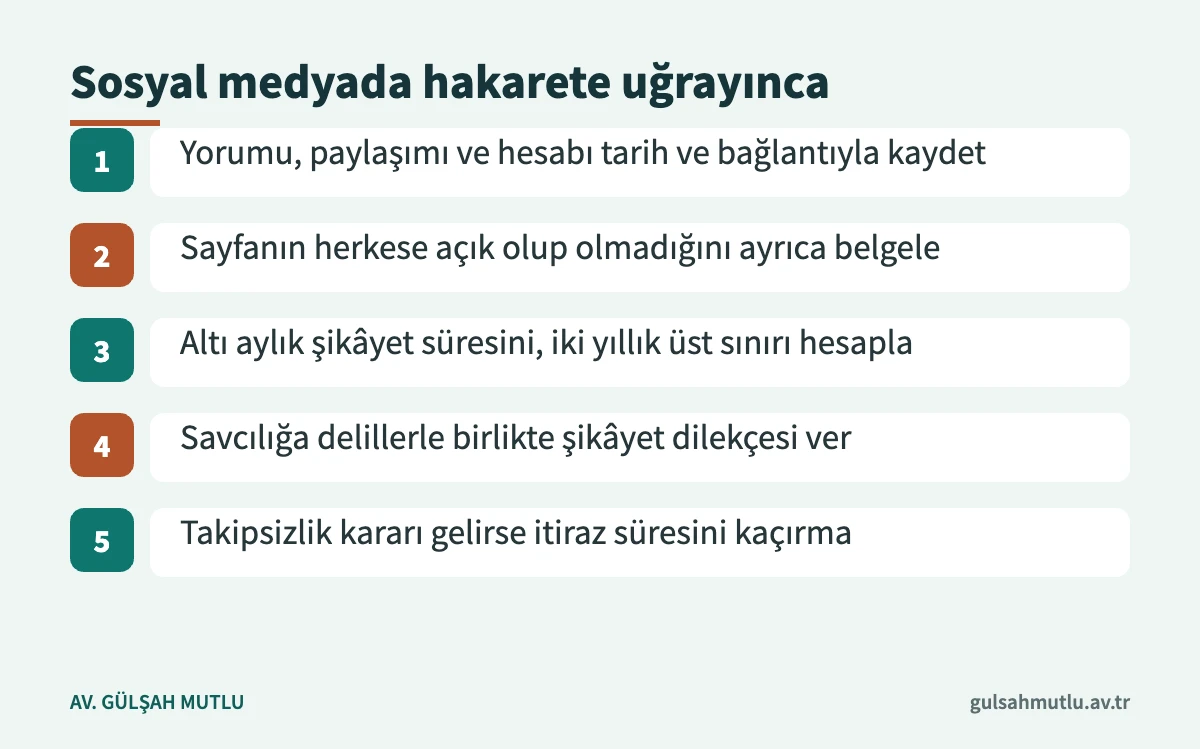 Sosyal medyada hakarete uğrayan kişinin izleyebileceği beş adım